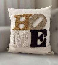 Boho Cotton Woven Pillowcases 45x45cm | Tufted Tassel Cushion Cover for Sofa Decor — Kenya · WIMU Kitchen