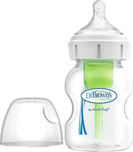 Dr. Brown's Options+ Anti-Colic Baby Bottle, 150ml, Transparent, BPA Free, Vented, Wide Mouth, from 0 months — Kenya · WIMU Kitchen