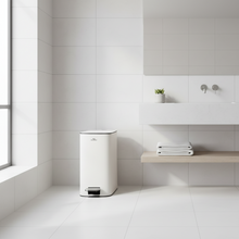 11.5L Stainless Steel Rectangular Pedal Bin with Soft Close Lid, Cream — WIMU Kitchen Nairobi — Kenya · WIMU Kitchen