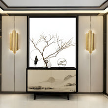 Gold Art Deco Wall Lamp E14 with Diffusing Textured Face LP 8186-GO — WIMU Kitchen Nairobi — Kenya · WIMU Kitchen