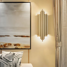 Gold Art Deco Wall Lamp E14 LP 8186-GO - Nairobi — view 3 — Kenya · WIMU Kitchen