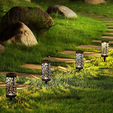 4Pcs Hollow Pattern Solar Pathway Lights — Kenya · WIMU Kitchen