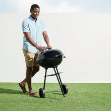 17 Inch Kettle Charcoal BBQ Grill with Wheels and Lid, 45 x 45 x 100cm — view 3 — Kenya · WIMU Kitchen