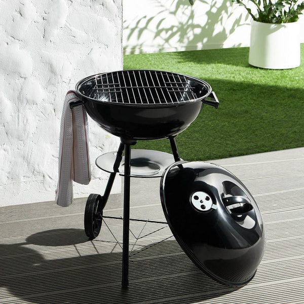 17 Inch Kettle Charcoal BBQ Grill with Wheels and Lid, 45 x 45 x 100cm — WIMU Kitchen Nairobi — Kenya · WIMU Kitchen Nairobi