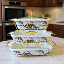 Ceramic Food Warmer Serving Bowl with Lid – Heat Retaining Hot Food Warmer Dish for Stew Rice Vegetables Oven Microwave Safe Ceramic Serving Bowl Set — Kenya · WIMU Kitchen
