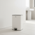 18L Stainless Steel Rectangular Pedal Bin with Soft Close Lid, Cream — WIMU Kitchen Nairobi