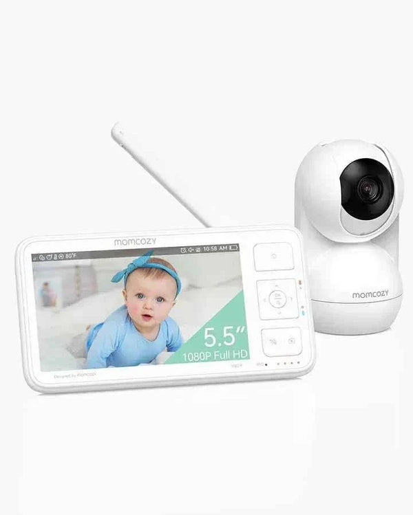 Momcozy BM03 5.5” 1080P Full HD Video Baby Monitor No WiFi – Long-Range Baby Monitor with Camera, Infrared Night Vision, 5800mAh Battery, VOX, 2-Way Audio, — Kenya · WIMU Kitchen Nairobi