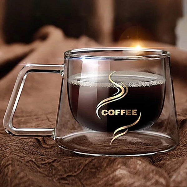 200ml Double wall Borosillicate Coffee Mugs — Kenya · WIMU Kitchen Nairobi