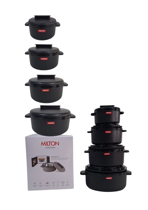 REDBERRY Premium Range Plastic Designer Hotpot Milton - MicroNova Microwave Safe Hotpot 4pcs Set - Size 500ml/1000ml/1500ml/2500ml — Kenya · WIMU Kitchen Nairobi