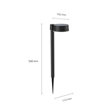 Philips LED Solar Pedestal Pathway Light Round 200 Lumen Vynce - 1.5W Warm White, IP44 — WIMU Kitchen Nairobi — Kenya · WIMU Kitchen