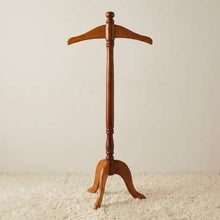 Solid Wood Valet Stand with Hanger Top and Tripod Base — WIMU Kitchen Nairobi — Kenya · WIMU Kitchen