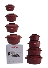 REDBERRY Premium Range Plastic Designer Hotpot Milton - MicroNova Microwave Safe Hotpot 4pcs Set - Size 500ml/1000ml/1500ml/2500ml — Kenya · WIMU Kitchen