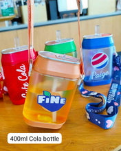 400ml cute soda/cola water bottle, hiking water bottle, kids water bottle, water bottle with strap, cute water bottle, ladies water bottle — Kenya · WIMU Kitchen