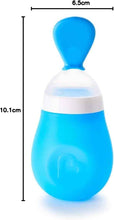 Munchkin Squeeze Spoon,Silicon squeeze with spoon for infants, easy dispensing and feeding, Infant/Baby,4 Months and above-Assorted — Kenya · WIMU Kitchen