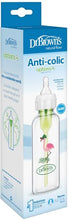 Dr Browns Narrow Neck Options and Feeding Glass Bottle with Flamingo Deco with L2 — Kenya · WIMU Kitchen