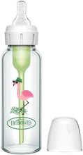 Dr Browns Narrow Neck Options and Feeding Glass Bottle with Flamingo Deco with L2 — Kenya · WIMU Kitchen