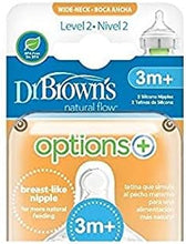 Dr Brown’s Anti-Colic Teat Level 2 Wide-Neck Options Plus Teat, 2 Pack — Kenya · WIMU Kitchen