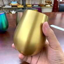 500ml Stainless Steel Stemless Wine Goblets, Gold Black or Rainbow — view 2 — Kenya · WIMU Kitchen