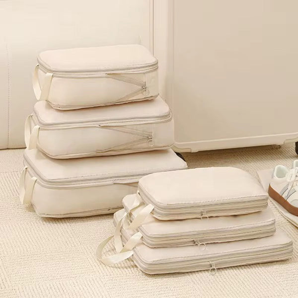 8 Piece Travel Suitcase Compression Cubes - Zip-Compression Packing Set with Mesh Panels — WIMU Kitchen Nairobi — Kenya · WIMU Kitchen Nairobi