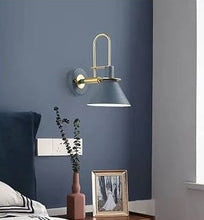 Vintage E27 Wall Light, Grey & Gold Frame PL 8360-GY — view 2 — Kenya · WIMU Kitchen