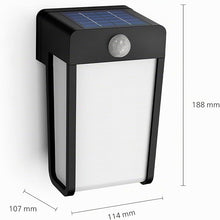 Philips LED Solar Wall Light Frosted 225 Lumen Shroud SR with PIR Sensor - 2.3W, IP44 — WIMU Kitchen Nairobi — Kenya · WIMU Kitchen