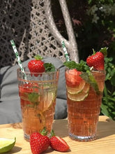 6pcs Set Clear Highball Stackable Water Juice Crystal Glasses Cup With Gold Rim. (view 4) — Kenya · WIMU Kitchen