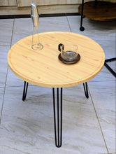 Modern Round Nordic Coffee Table with Tapered Legs — WIMU Kitchen Nairobi — Kenya · WIMU Kitchen