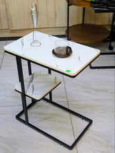 Minimalist C-Shaped Storage Table with Shelf — WIMU Kitchen Nairobi — Kenya · WIMU Kitchen