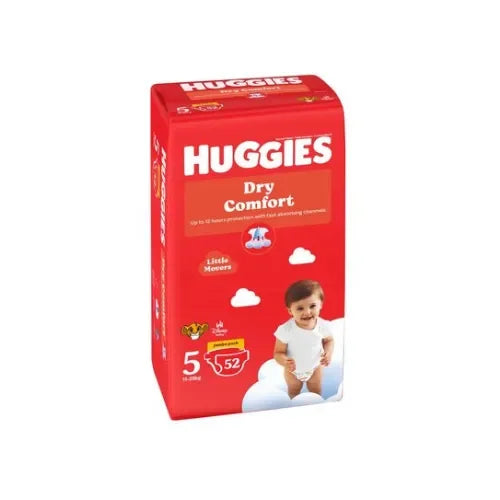 Huggies Dry Comfort Diapers Size-5 52 Pieces 11-25kg — Kenya · WIMU Kitchen Nairobi