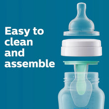 Philips Avent Anti-Colic Baby Bottle with AirFree Vent, 4oz, with Flow 1 Nipples, 0m+, 1Pk, Clear, SCY701/91 — Kenya · WIMU Kitchen