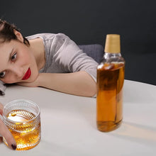 Crystal Dancing Revoving Whiskey Glasses 6pcs- 310 ml Bar Glass for Drinking Bourbon, Whisky, Scotch, Cocktails, Cognac- Old Fashioned Cocktail Tumblers (view 3) — Kenya · WIMU Kitchen