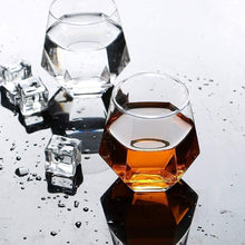Glass Set of 6 Diamond Shape Glassware for Drinking Water Crystal Glass Drinking Tumblers for WhiskeyWater, Juice, Wine, Beer and Cocktails (view 2) — Kenya · WIMU Kitchen