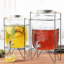 Glass Juice Dispenser with Stand & Tap 5L & 8L — Kenya · WIMU Kitchen