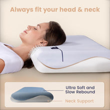 1pcs Memory Foam Pillows, Cervical Neck Pillow for Neck Pain Relief, Soft and Cooling for Back Side Sleeper Pillow with Two-Sided Reversible, Fits The Face Perfectly, Home Bed Pillows — Kenya · WIMU Kitchen