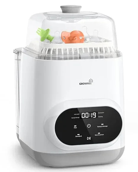 Grownsy Ease Clean Bottle Washer Pro | All-in-One Bottle Washer, Sterilizer & Dryer — Kenya · WIMU Kitchen Nairobi