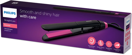Philips ThermoProtect Hair Straightener - Keratin-Infused Plates, 2 Temperature Settings, Gentle Heat Styling — WIMU Kitchen Nairobi — Kenya · WIMU Kitchen