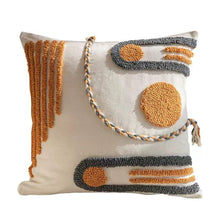 Boho Style Tufted Tassel Throw Pillow Cover/Pillowcase — Kenya · WIMU Kitchen