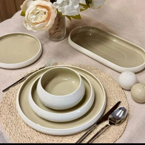 Double-Glazed Elegance: 27-Piece European Porcelain Dinner Set — WIMU Kitchen Nairobi — Kenya · WIMU Kitchen Nairobi
