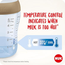 NUK Perfect Match Baby Bottle | 0+ Months | Adapts to Baby's Palate | Temperature Control | Anti Colic Vent | BPA-Free | Small Silicone Teat | Rainbow — Kenya · WIMU Kitchen
