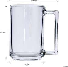36pcs Luminarc Clear Tempered Glass Mug 320ml A La Bonne Heure – L7347 (view 3) — Kenya · WIMU Kitchen
