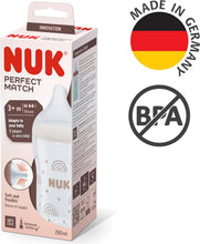 NUK Perfect Match Baby Bottle | 0+ Months | Adapts to Baby's Palate | Temperature Control | Anti Colic Vent | BPA-Free | Small Silicone Teat | Rainbow — Kenya · WIMU Kitchen