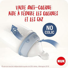 NUK First Choice+ Baby Bottle, 0-6 Months, Temperature Control, Silicone Teat, Anti-Colic Valve, BPA-Free, 150 ml — Kenya · WIMU Kitchen