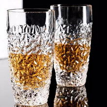 Set of 6 Luxury Highball Glasses – 12oz Cut-Glass Water & Cocktail Drinking Cups (view 5) — Kenya · WIMU Kitchen