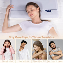 1pcs Memory Foam Pillows, Cervical Neck Pillow for Neck Pain Relief, Soft and Cooling for Back Side Sleeper Pillow with Two-Sided Reversible, Fits The Face Perfectly, Home Bed Pillows — Kenya · WIMU Kitchen