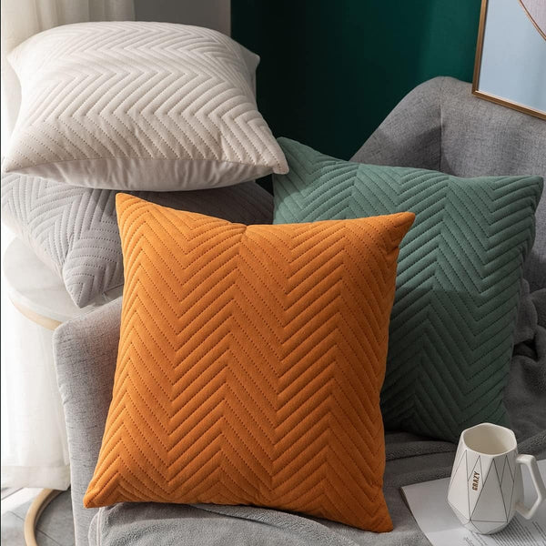 18x18 Velvet Throw Pillow Covers | Soft Decorative Cushion Covers — Kenya · WIMU Kitchen Nairobi
