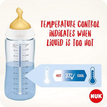 NUK First Choice+ Baby Bottle | 0-6 Months | Temperature Control | Anti Colic Vent | 150 ml | BPA-Free | Latex Teat — Kenya · WIMU Kitchen