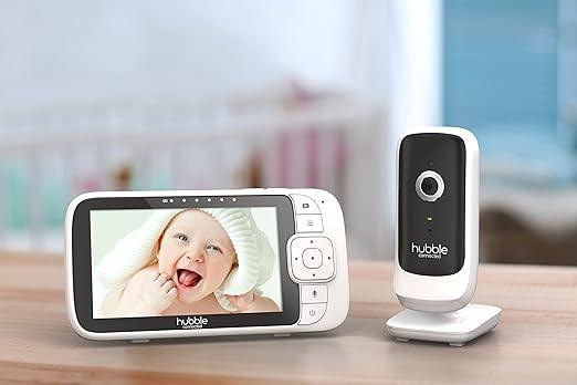 Hubble Nursery View Premium 5 Inch Video Baby Monitor with Room Temperature Sensor, Two Way Talk, Digital Zoom, Soothing Nature Sounds - White — Kenya · WIMU Kitchen Nairobi