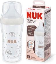 NUK Perfect Match Baby Bottle | 0+ Months | Adapts to Baby's Palate | Temperature Control | Anti Colic Vent | BPA-Free | Small Silicone Teat | Rainbow — Kenya · WIMU Kitchen