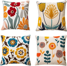 Boho Nordic Woven Pillowcases 45x45cm | Decorative Tassel Pillow Cases — Kenya · WIMU Kitchen