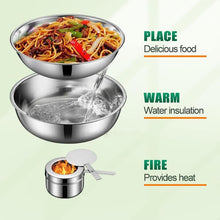 Buffet Server and Heater - Buffet Plate with Lid, Hotpot Buffet Setting, Food Heater for Party Buffet, Table Buffet Heater — Kenya · WIMU Kitchen